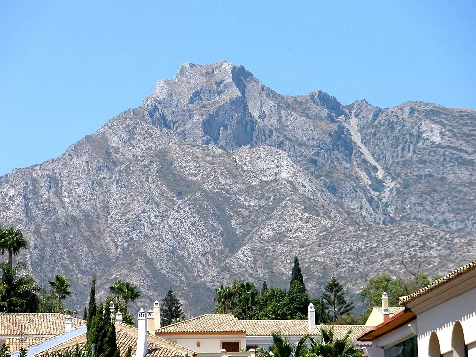 La Concha, gezien vanuit Marbella