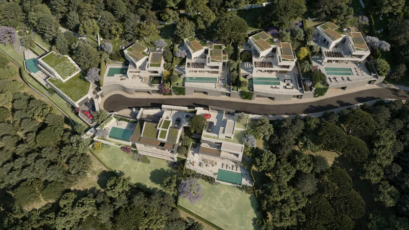 Villa’s in Pinares de San Antón — projectvisualisatie bij R5455951