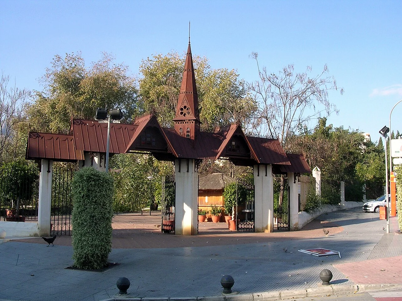 Entrada Parque de la Paloma
